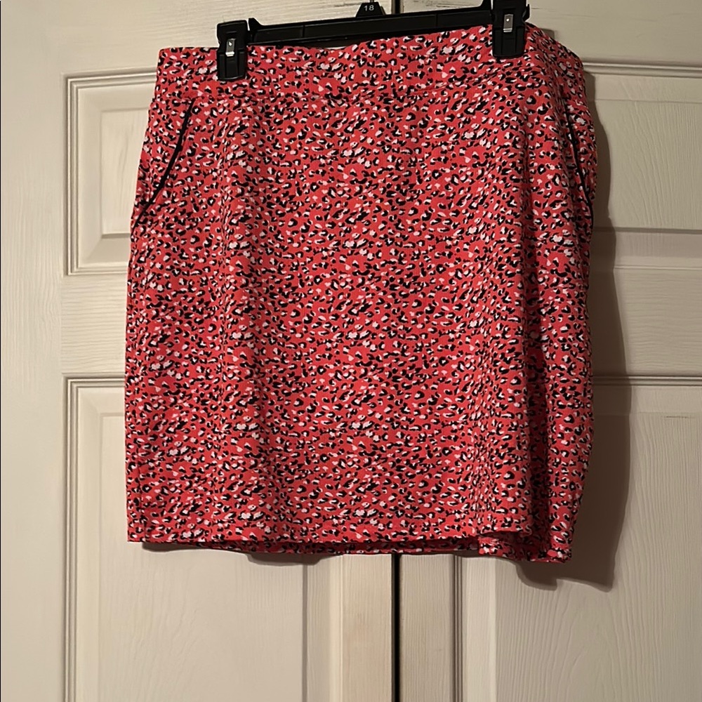 Sport Haley Pink and Black Pencil Skirt